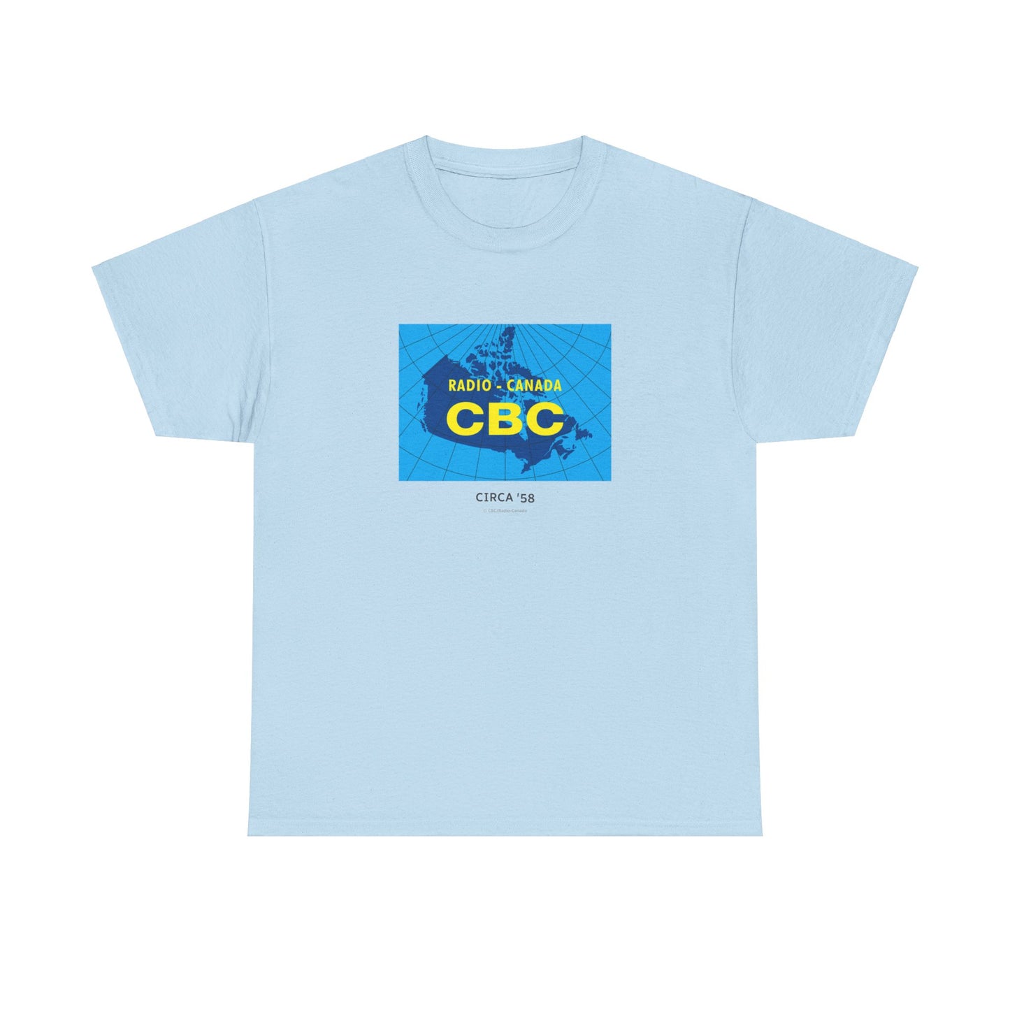CBC 1958 Retro Logo Unisex Heavy Cotton Tee