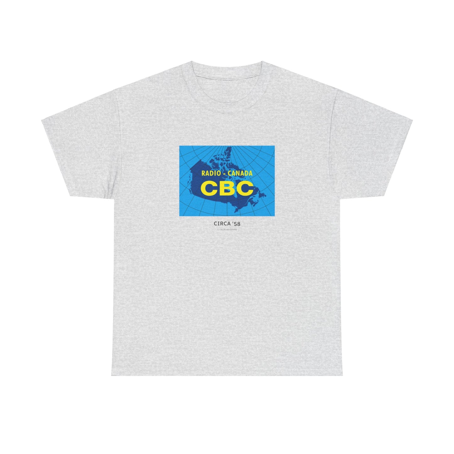 CBC 1958 Retro Logo Unisex Heavy Cotton Tee