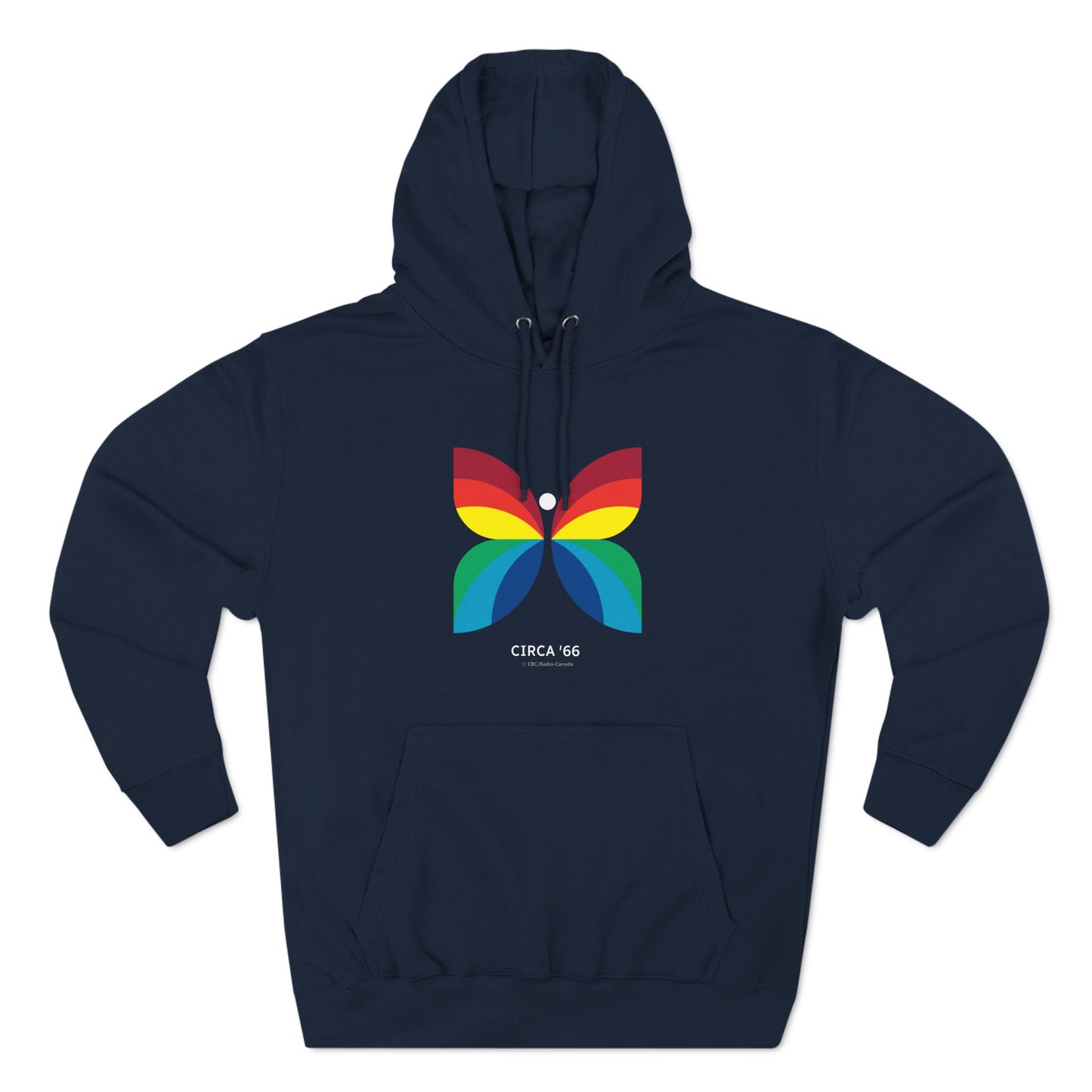 CBC 1966 Retro Logo Three-Panel Fleece Hoodie