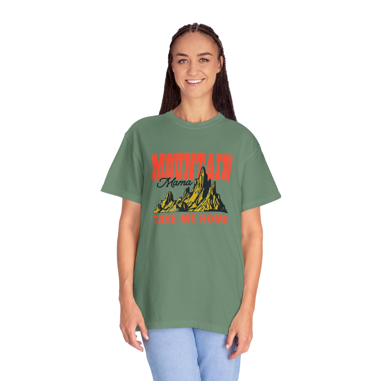 Mountain Mama Unisex Garment-Dyed T-shirt