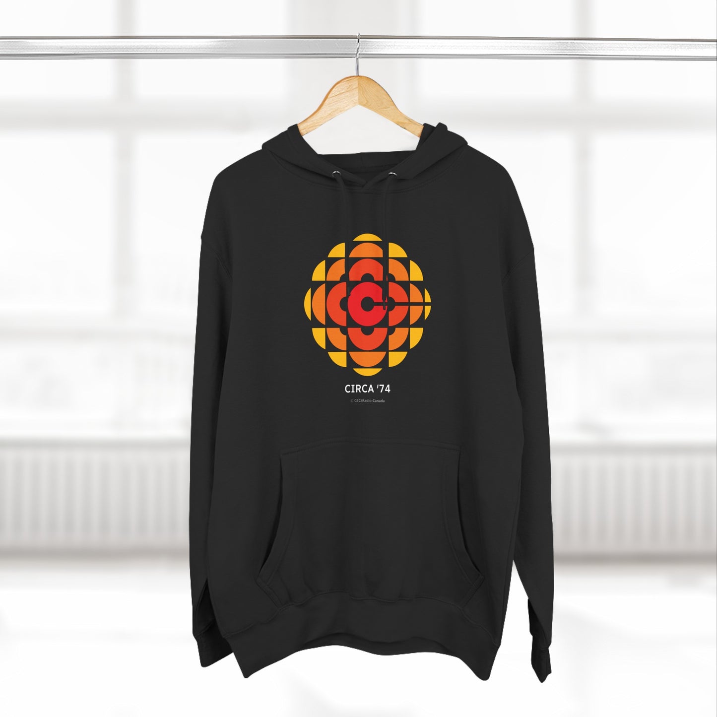 CBC 1974 Retro Logo Three-Panel Fleece Hoodie