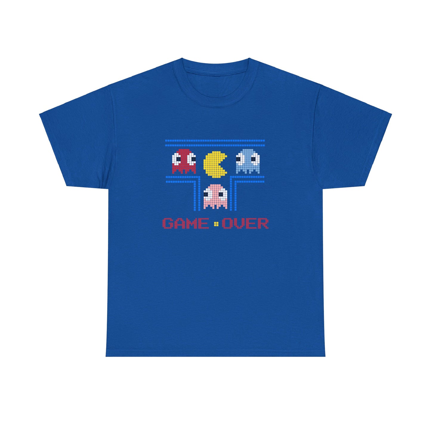 Game Over Retro Gaming Unisex Heavy Cotton Tee