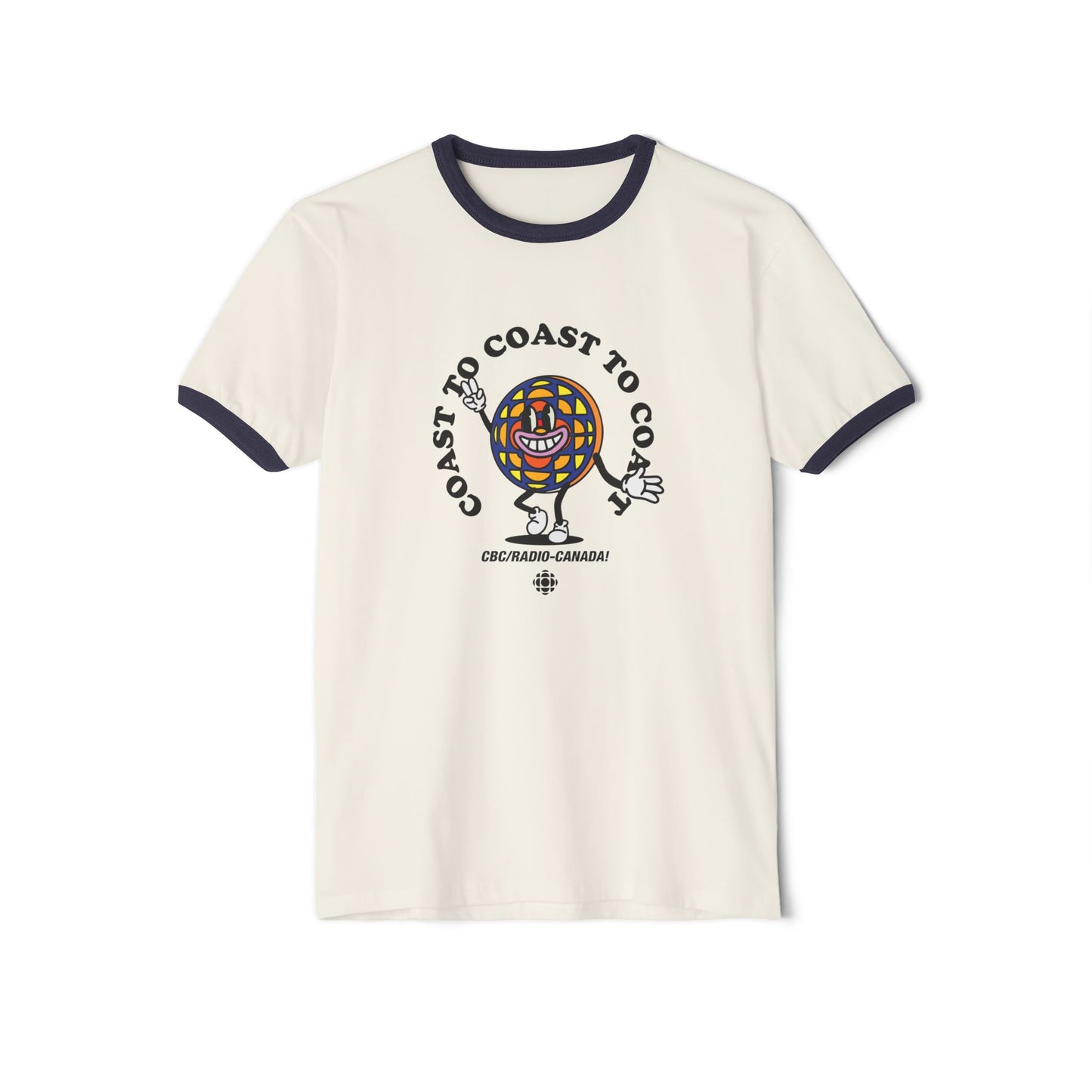 Larry Logo Throwback Unisex Cotton Ringer T-Shirt