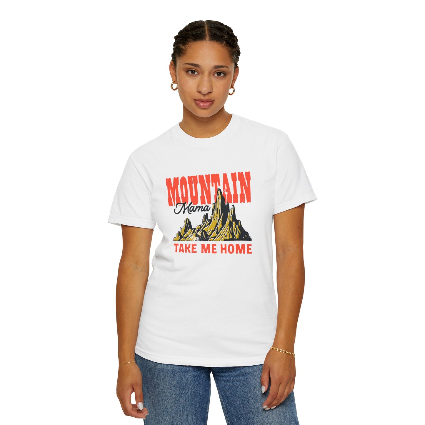 Mountain Mama Unisex Garment-Dyed T-shirt