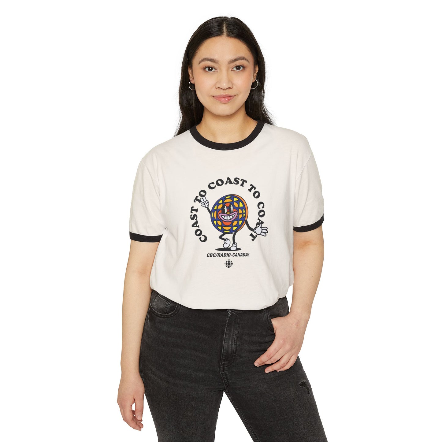 Larry Logo Throwback Unisex Cotton Ringer T-Shirt