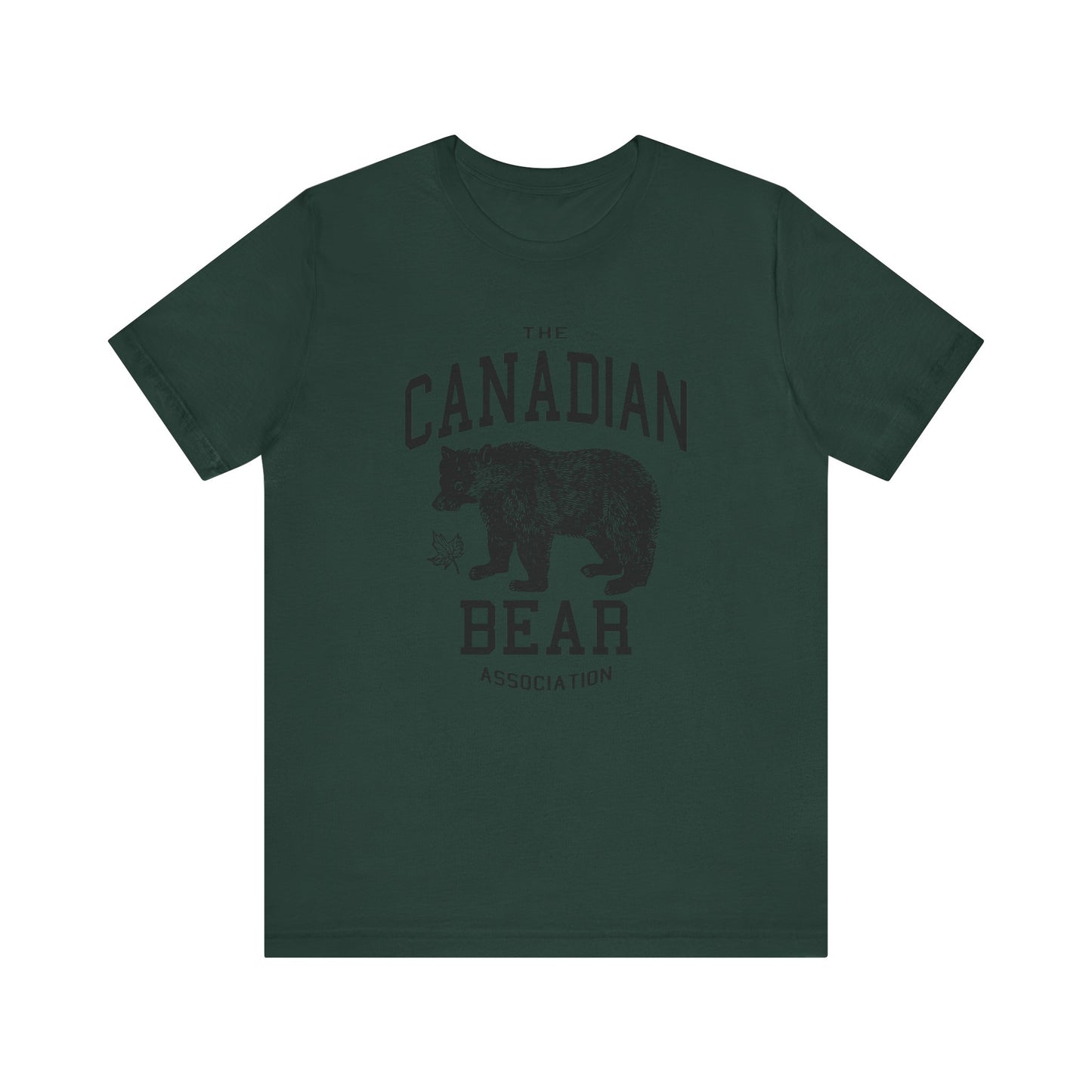 Canadian Bear Unisex Jersey Short Sleeve Tee