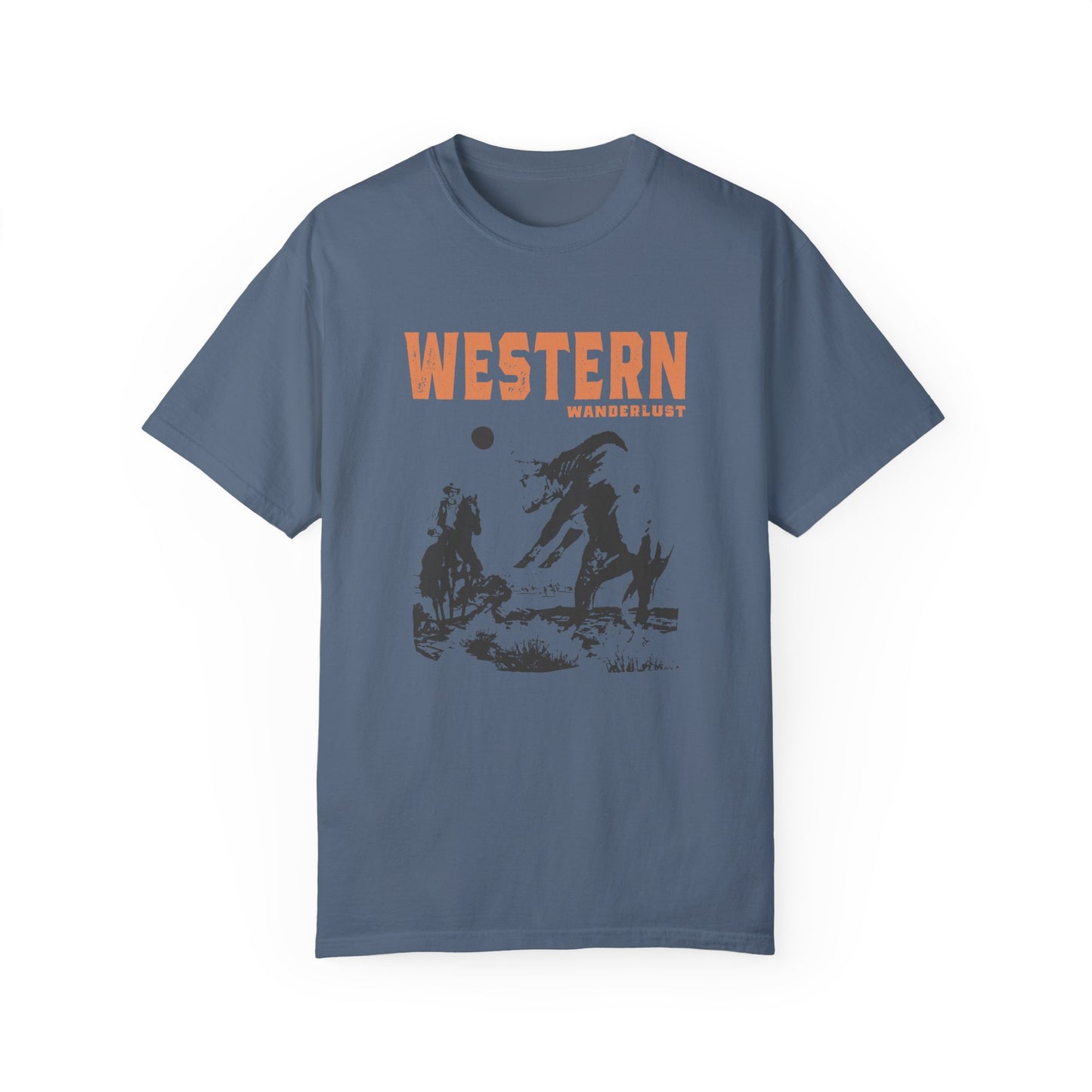 Western Wonderlust Unisex Garment-Dyed T-shirt