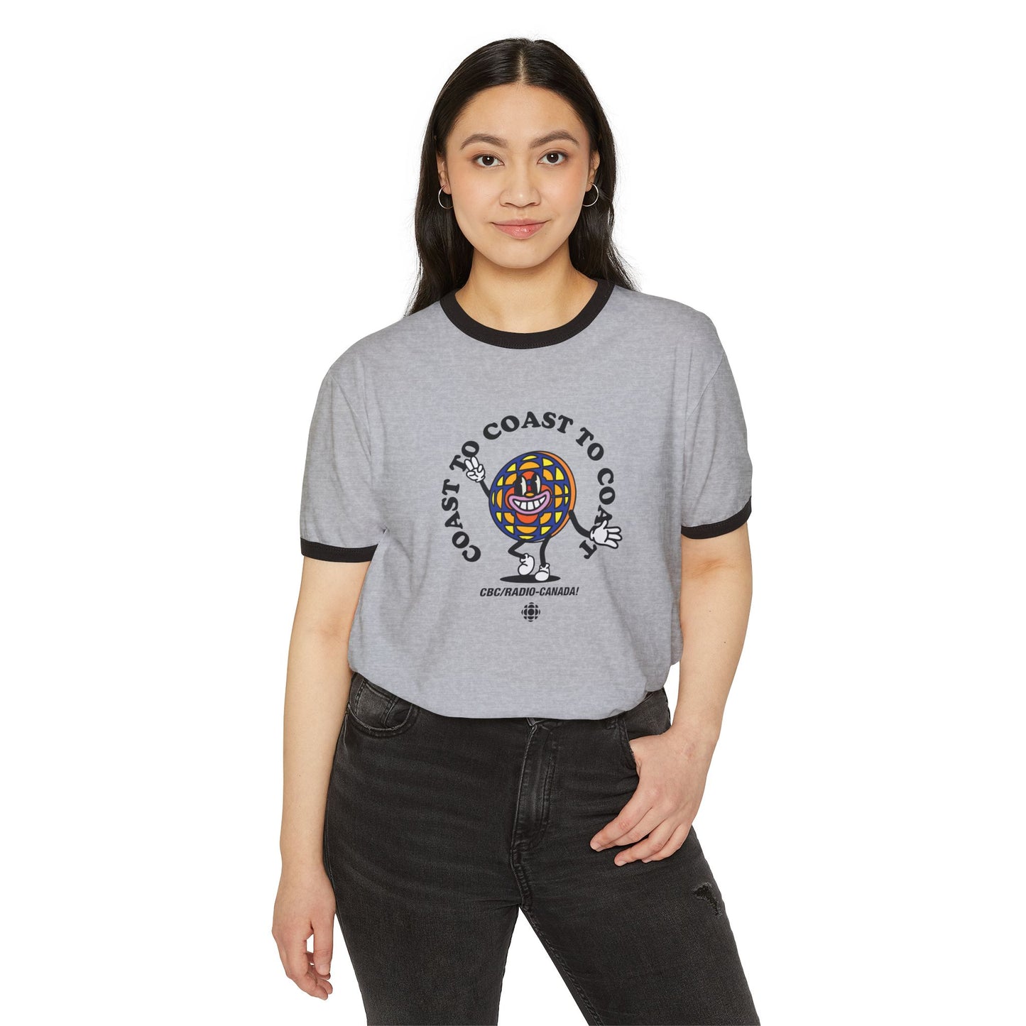 Larry Logo Throwback Unisex Cotton Ringer T-Shirt