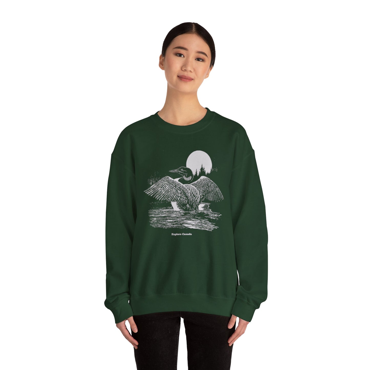 Canada Loon Unisex Heavy Blend™ Crewneck Sweatshirt