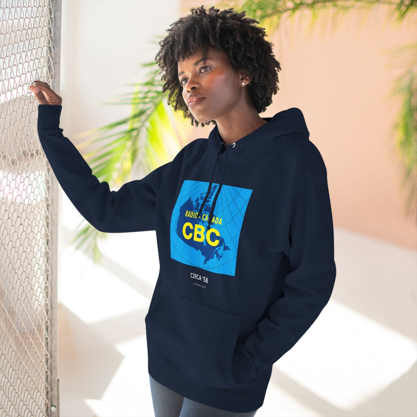 CBC 1958 Retro Logo Three-Panel Fleece Hoodie