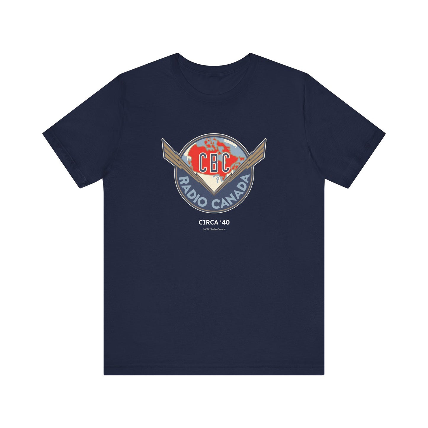 CBC 1940 Retro Unisex Jersey Short Sleeve Tee