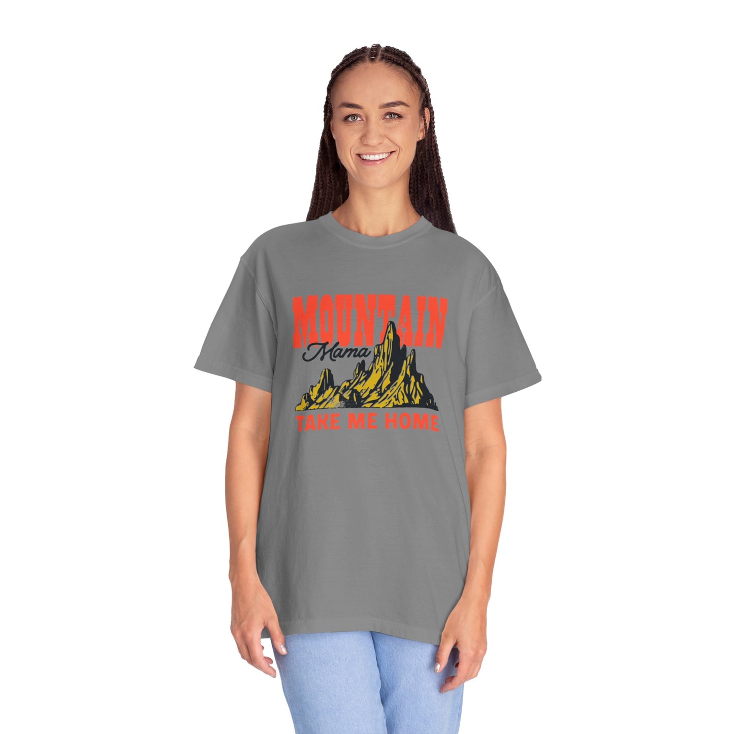 Mountain Mama Unisex Garment-Dyed T-shirt