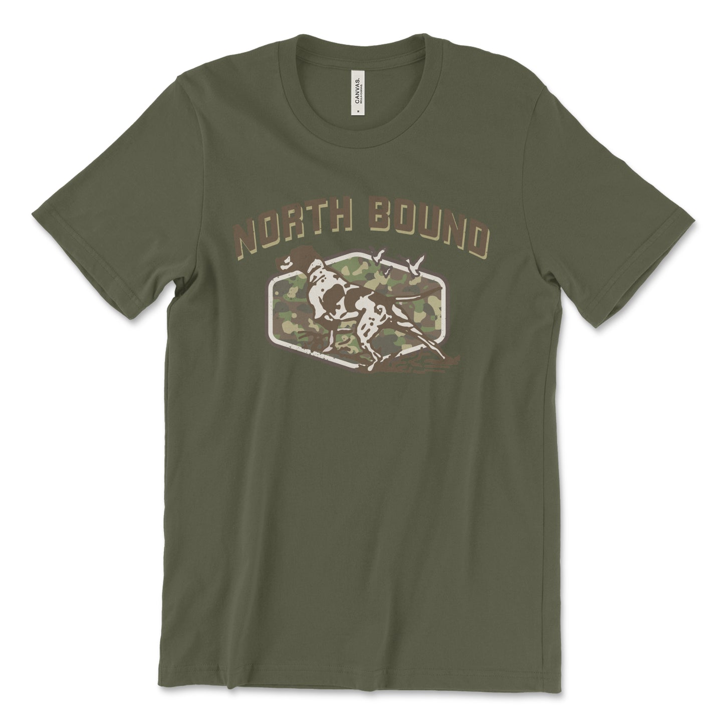 North Bound Hunting Dog Fine Jersey Tee