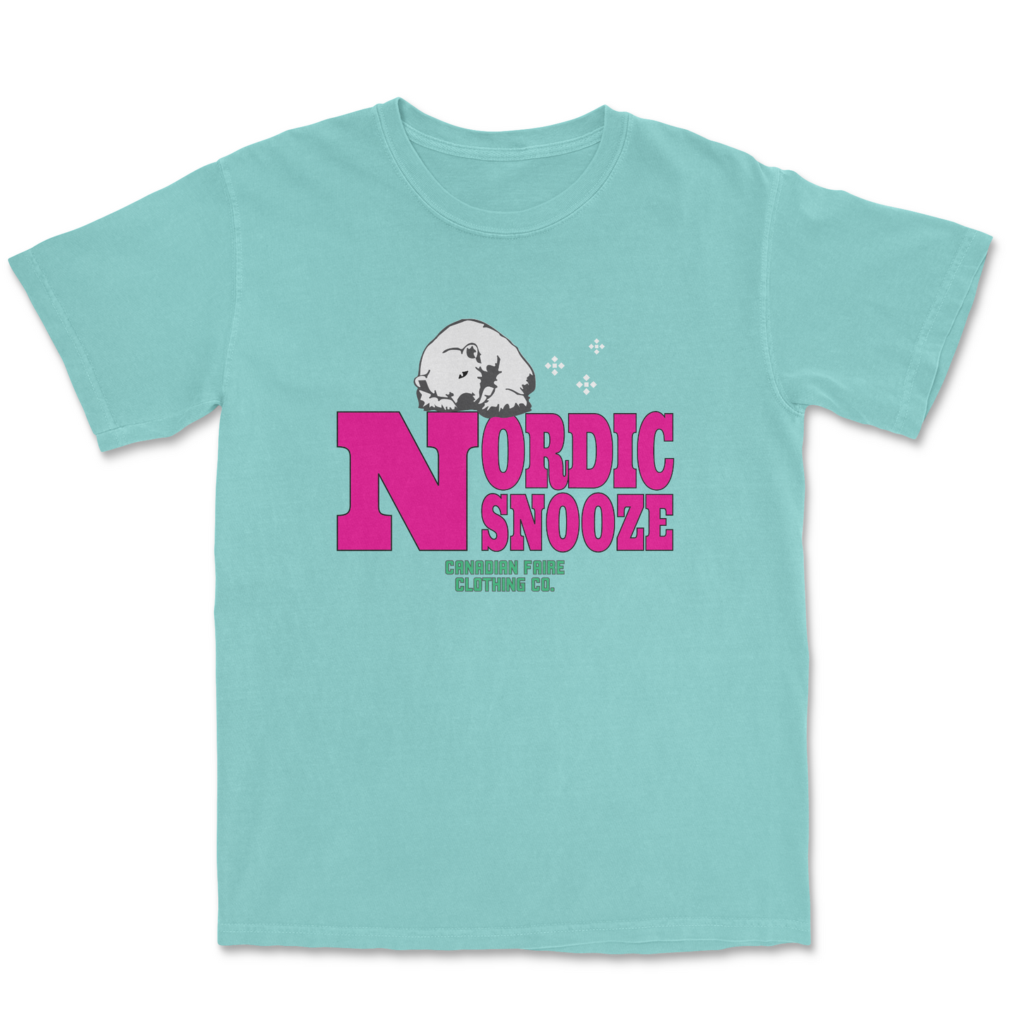 Nordic Snooze Polar Bear T-shirt