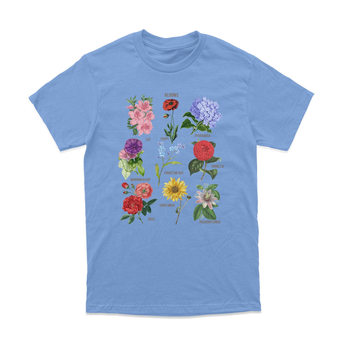 Blooms Flower Unisex Heavy Cotton Tee