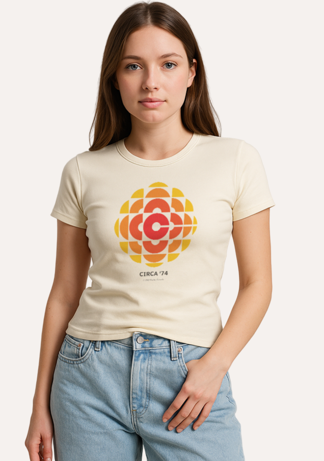 CBC Vintage 1974 Logo Women's Baby Rib T-shirt