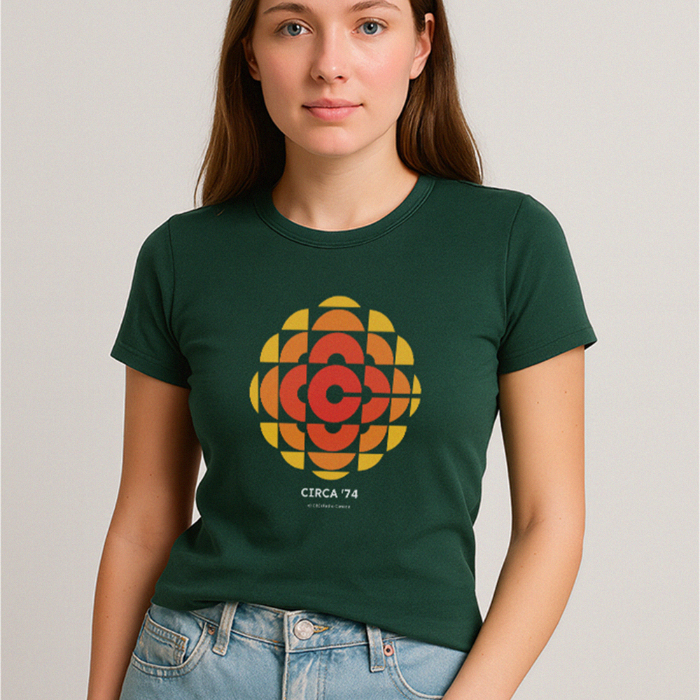 CBC Vintage 1974 Logo Women's Baby Rib T-shirt