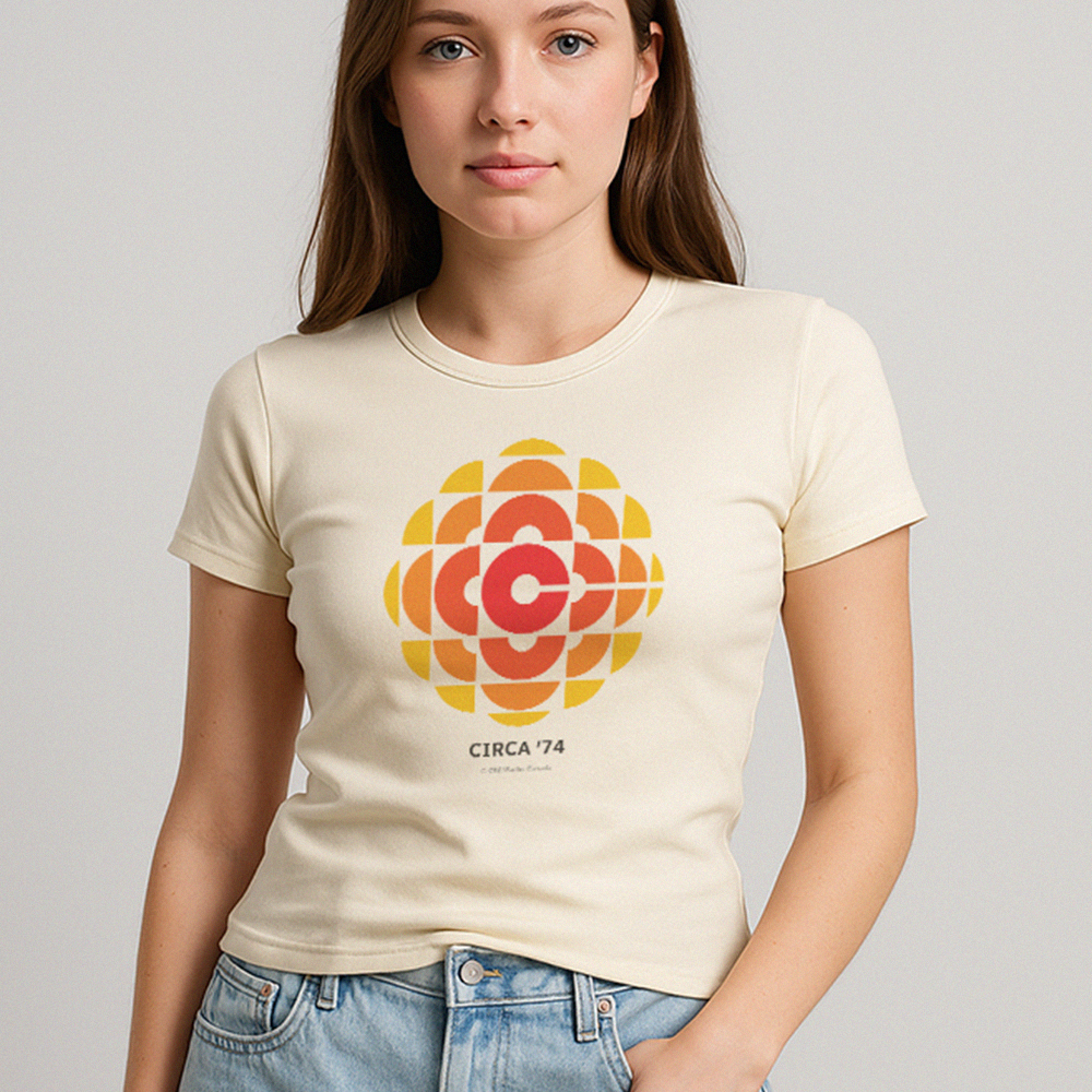 CBC Vintage 1974 Logo Women's Baby Rib T-shirt