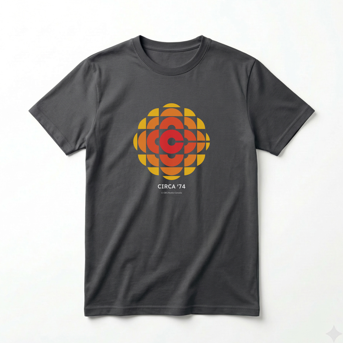 CBC '74 Logo 100% Cotton Organic Made In Canada T-shirt