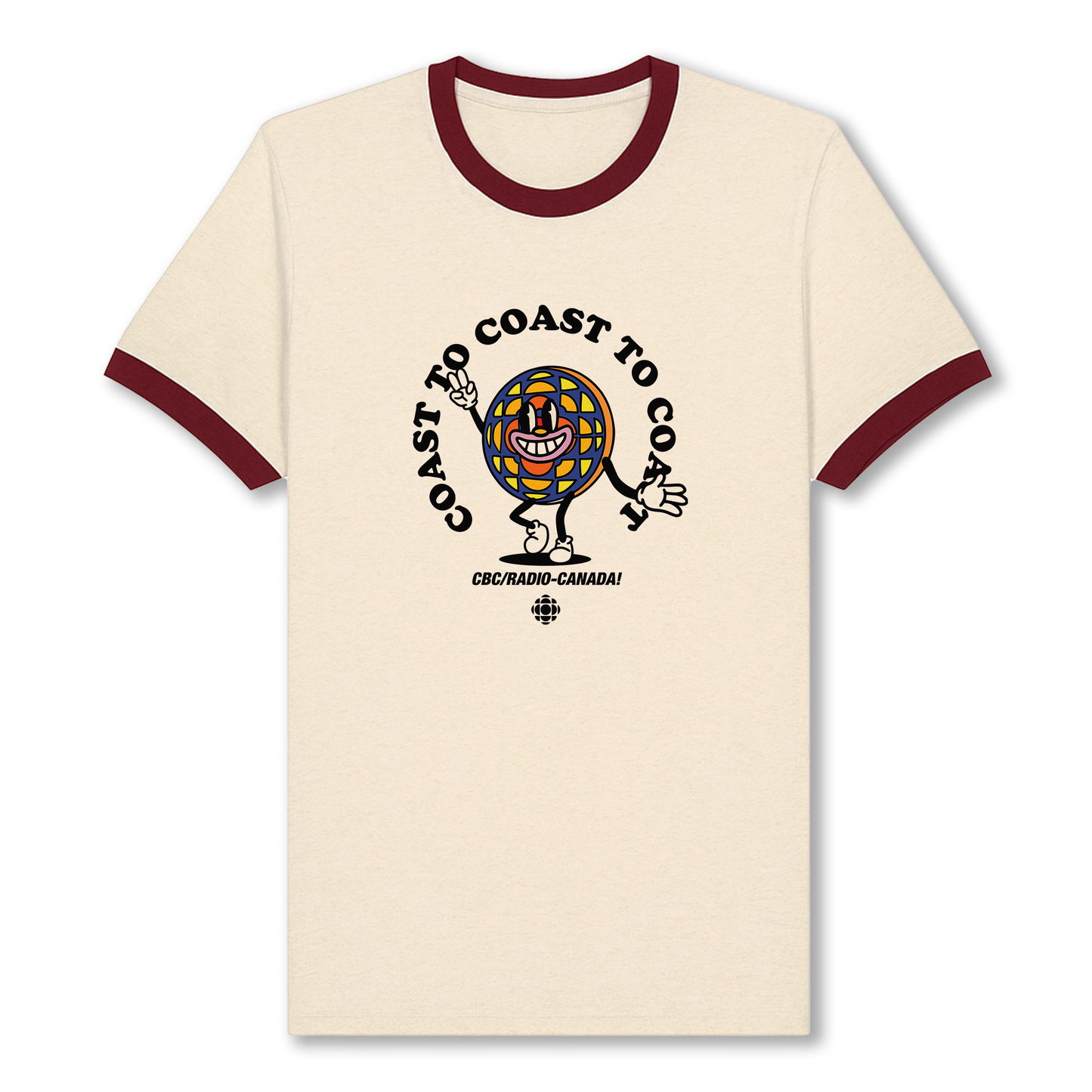 Larry Logo Throwback Unisex Cotton Ringer T-Shirt