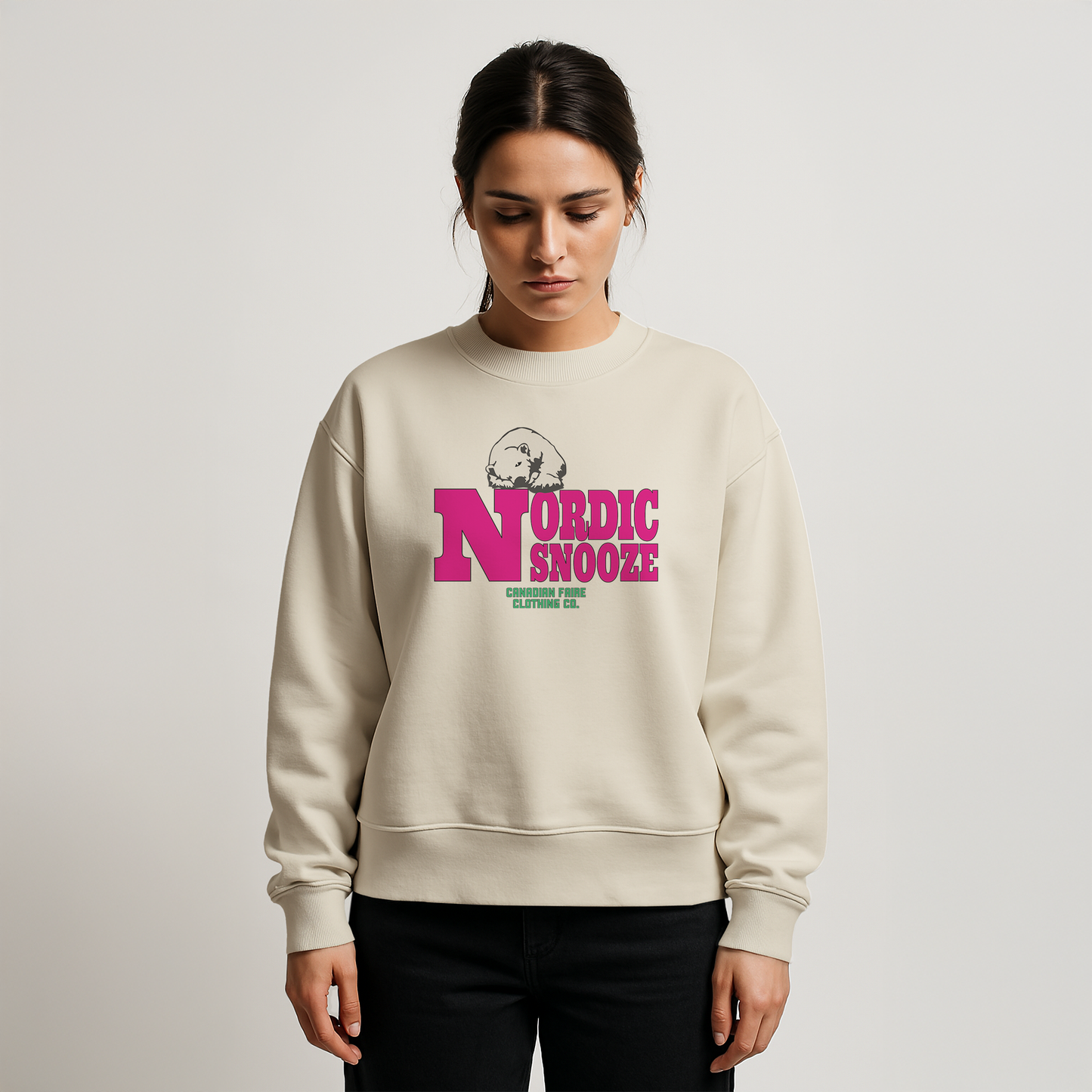 Nordic Snooze Polar Bear Sweater