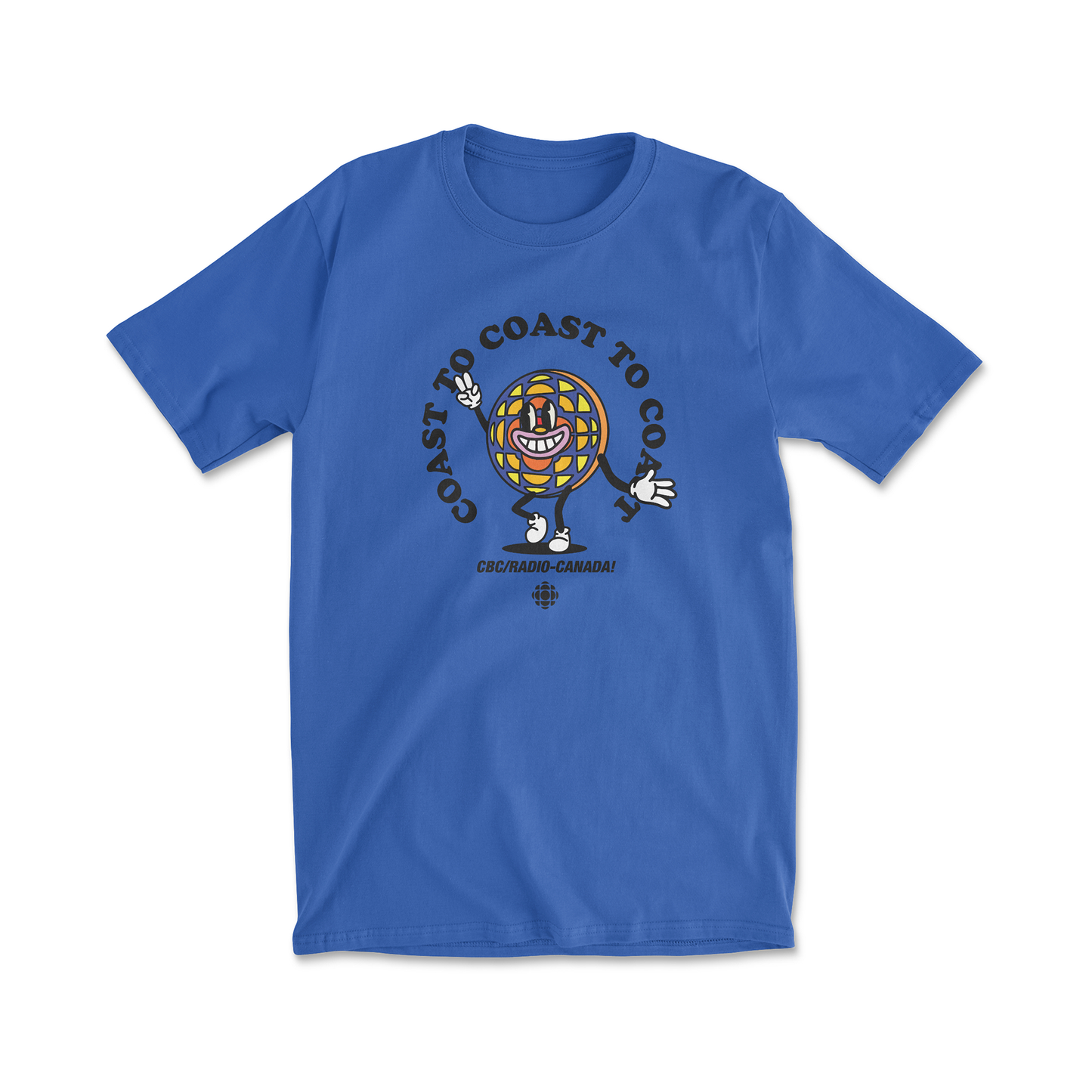 CBC 1974 Larry The Logo Mascot Made In Canada Jersey Tee