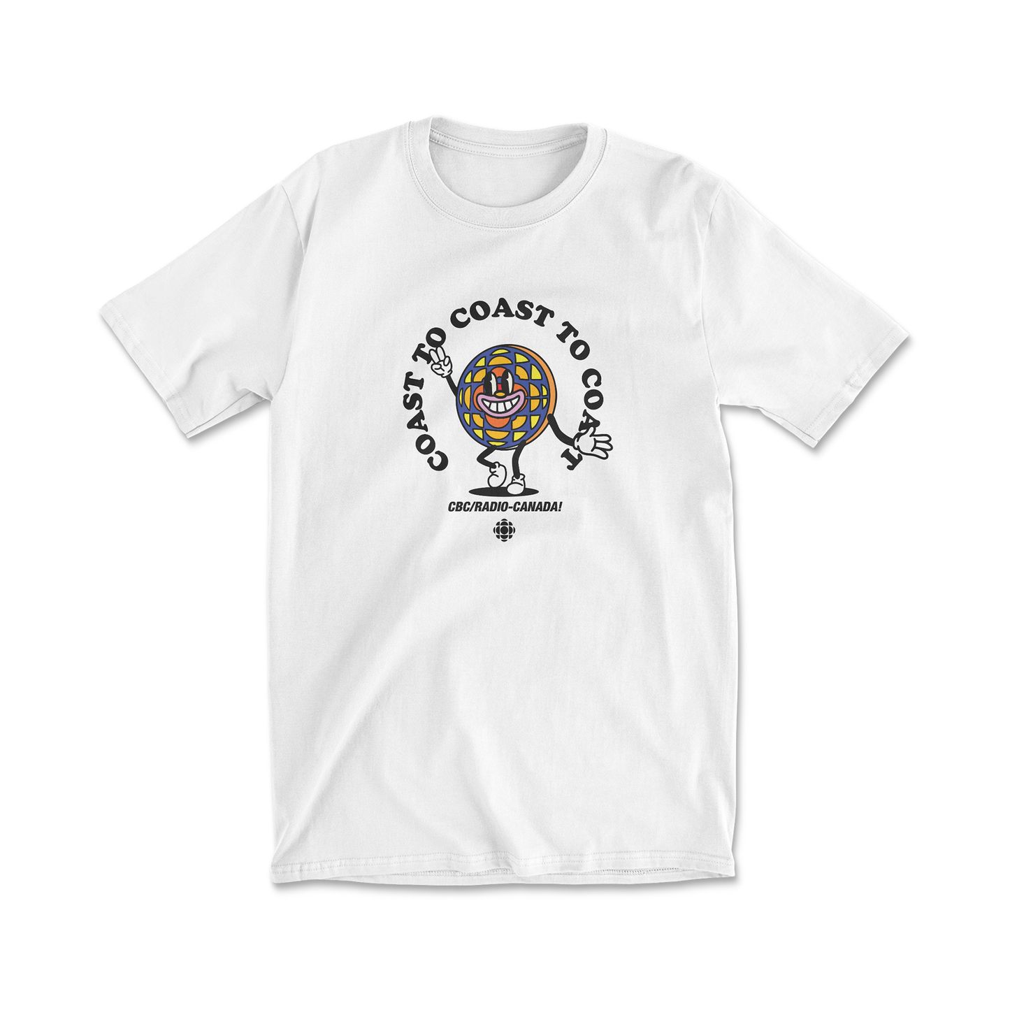 CBC 1974 Larry The Logo Mascot Made In Canada Jersey Tee