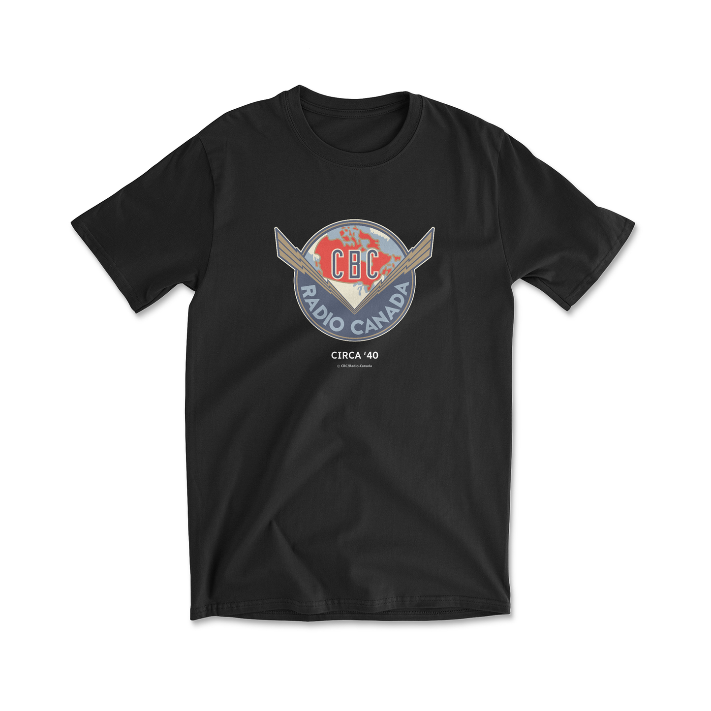 Unisex CBC 1940 Made In Canada Jersey Tee