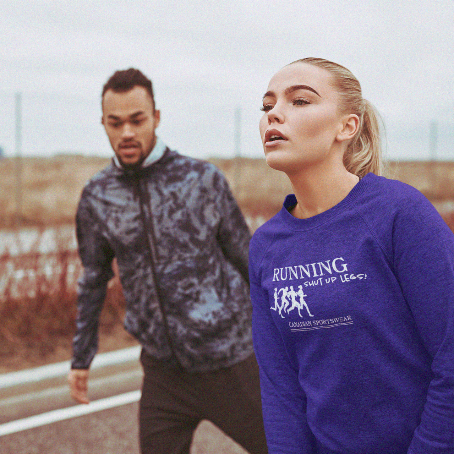 Running, Shut Up Legs! Crewneck Sweatshirt