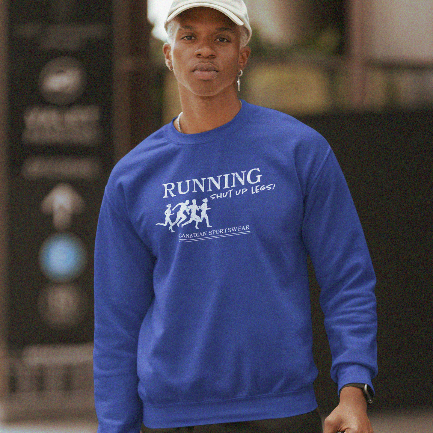 Running, Shut Up Legs! Crewneck Sweatshirt