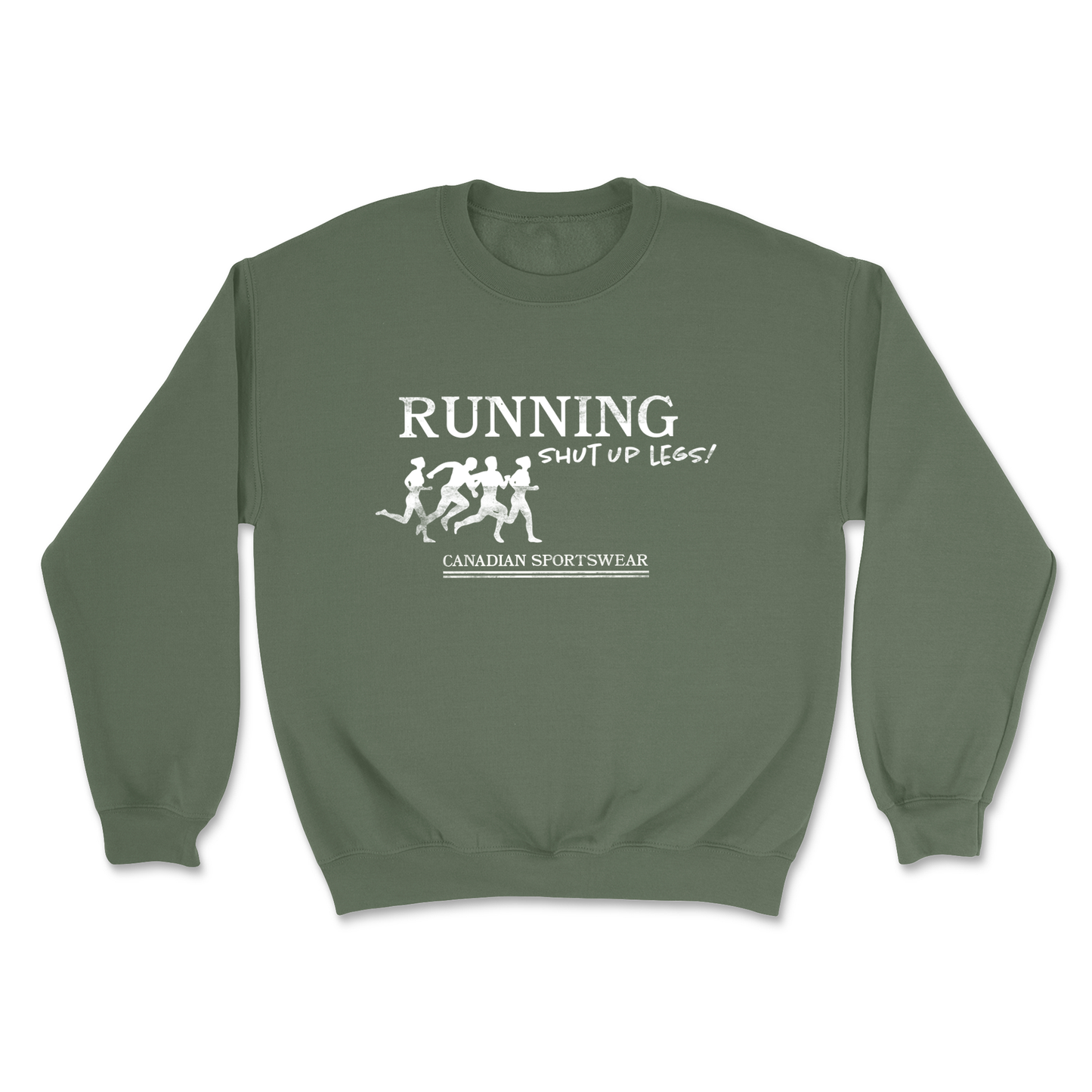 Running, Shut Up Legs! Crewneck Sweatshirt