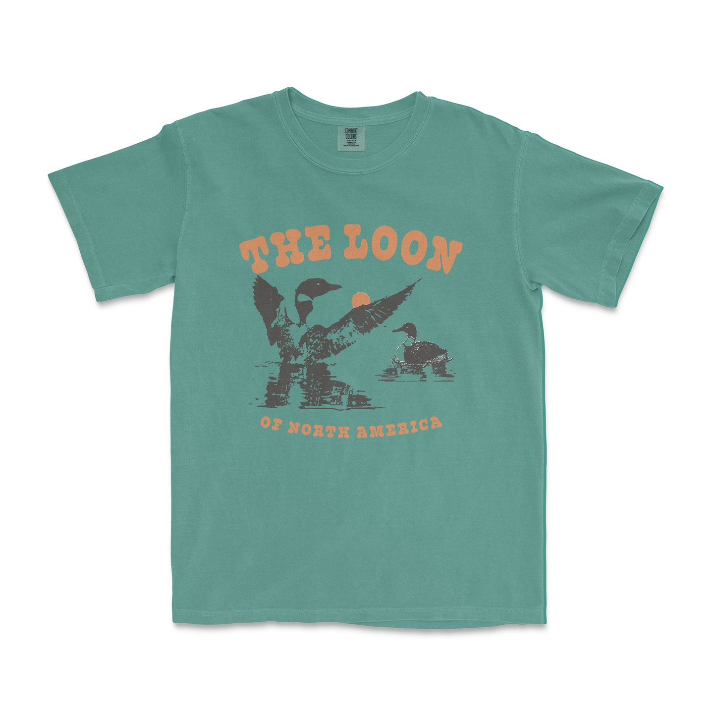 The Loon Of North America Unisex Garment-Dyed T-shirt