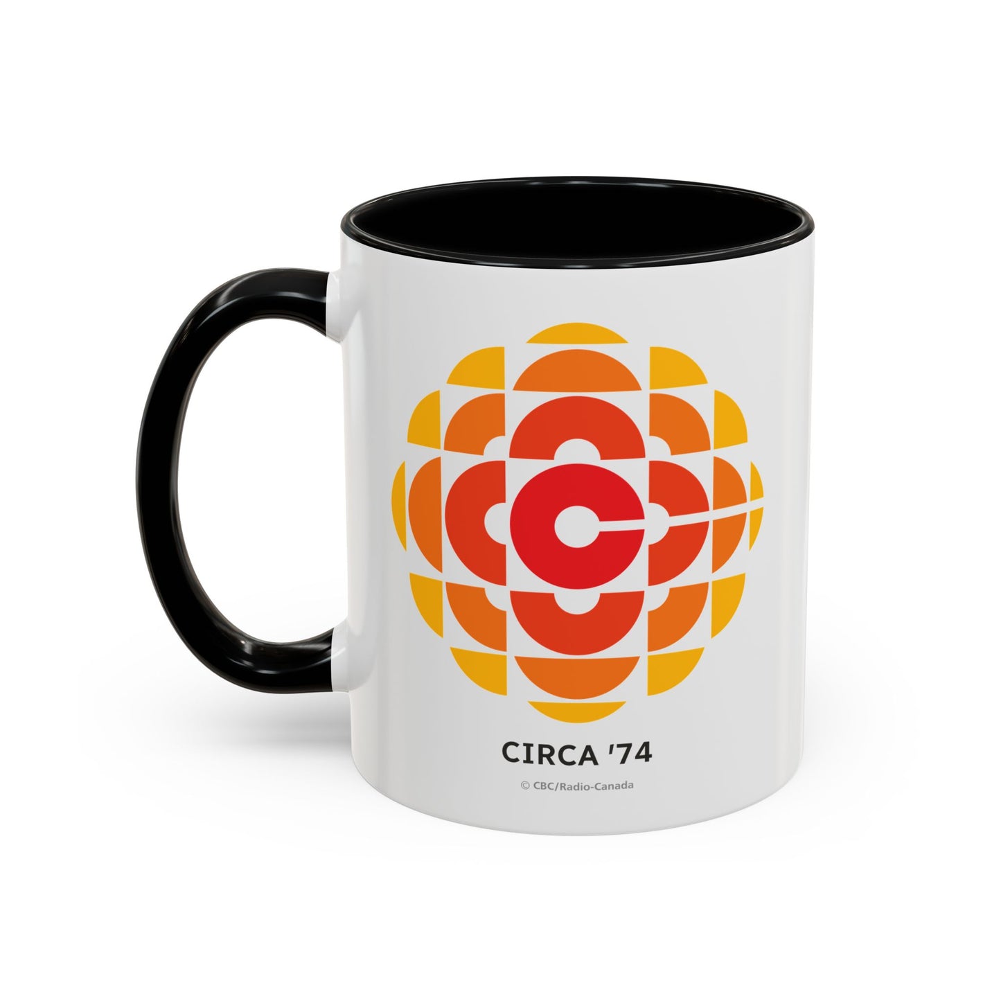 CBC 1974 Logo Accent Coffee Mug (11, 15oz)