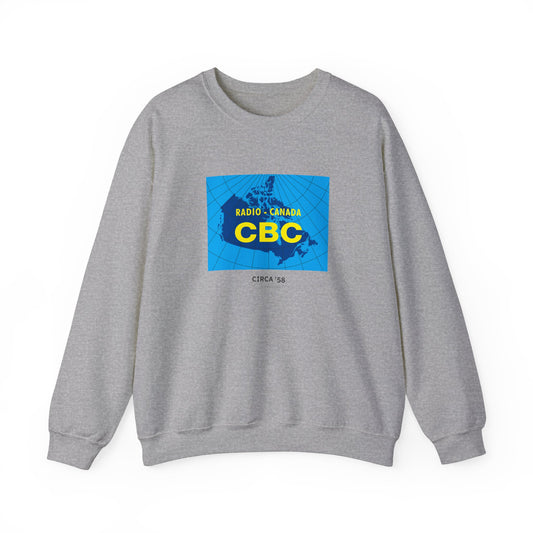 CBC 1958 Buterfly Retro Logo Unisex Heavy Blend™ Crewneck Sweatshirt