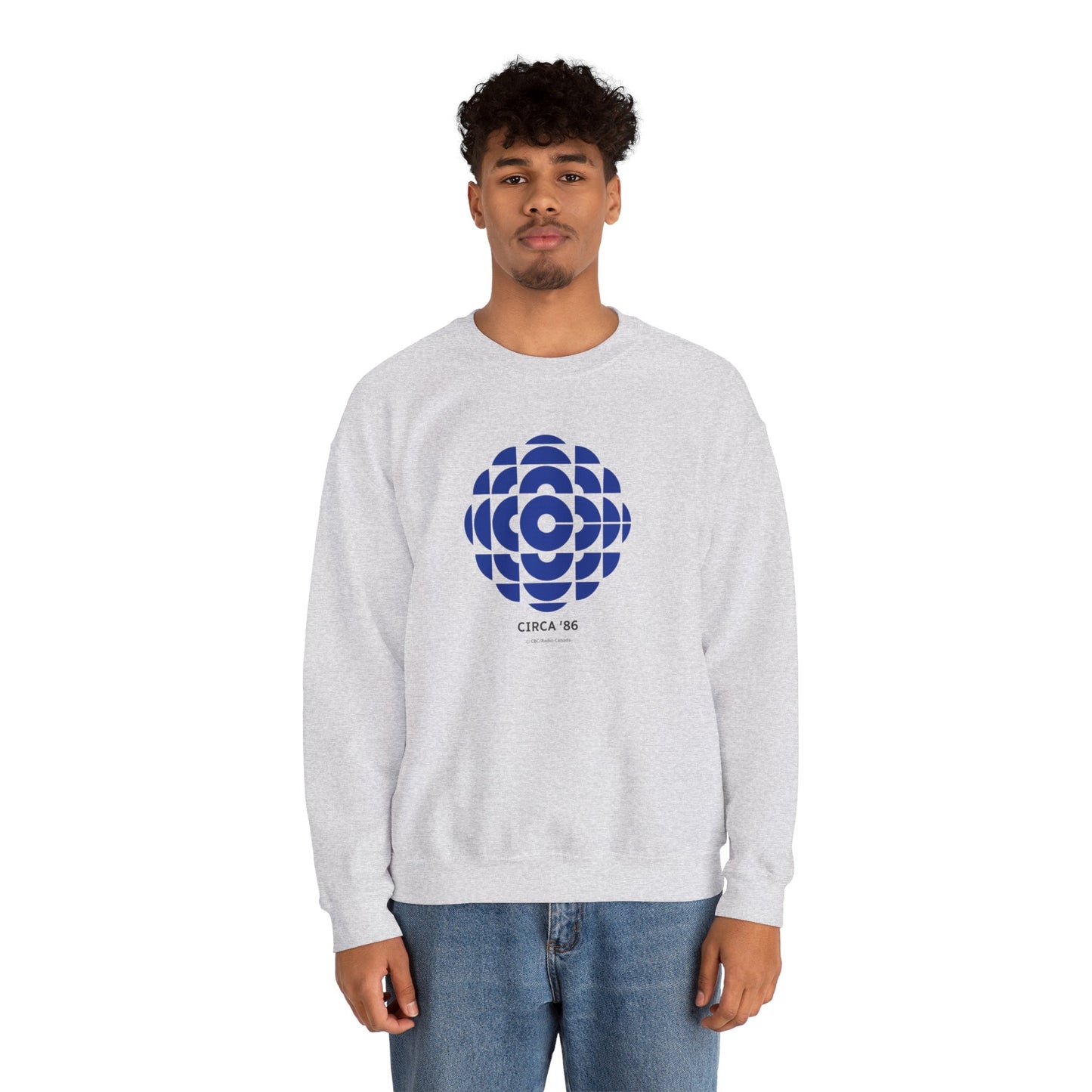 CBC 1986 Retro Logo Unisex Heavy Blend™ Crewneck Sweatshirt