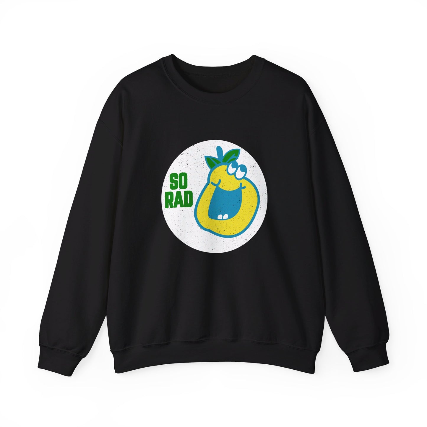 So Rad Retro Charachter Mascot Unisex Heavy Blend™ Crewneck Sweatshirt