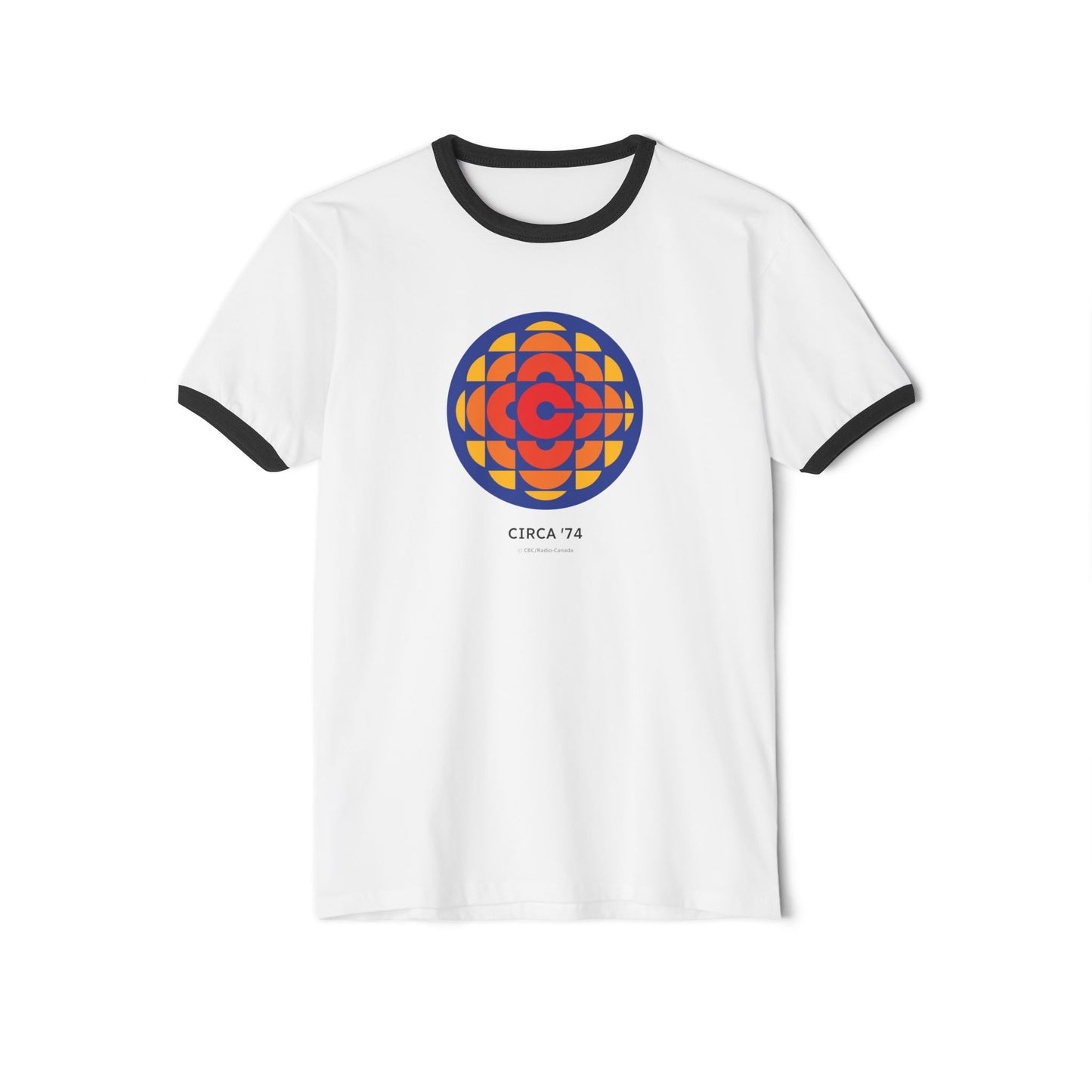 Copy of CBC 1974 Retro Logo Unisex Cotton Ringer T-Shirt