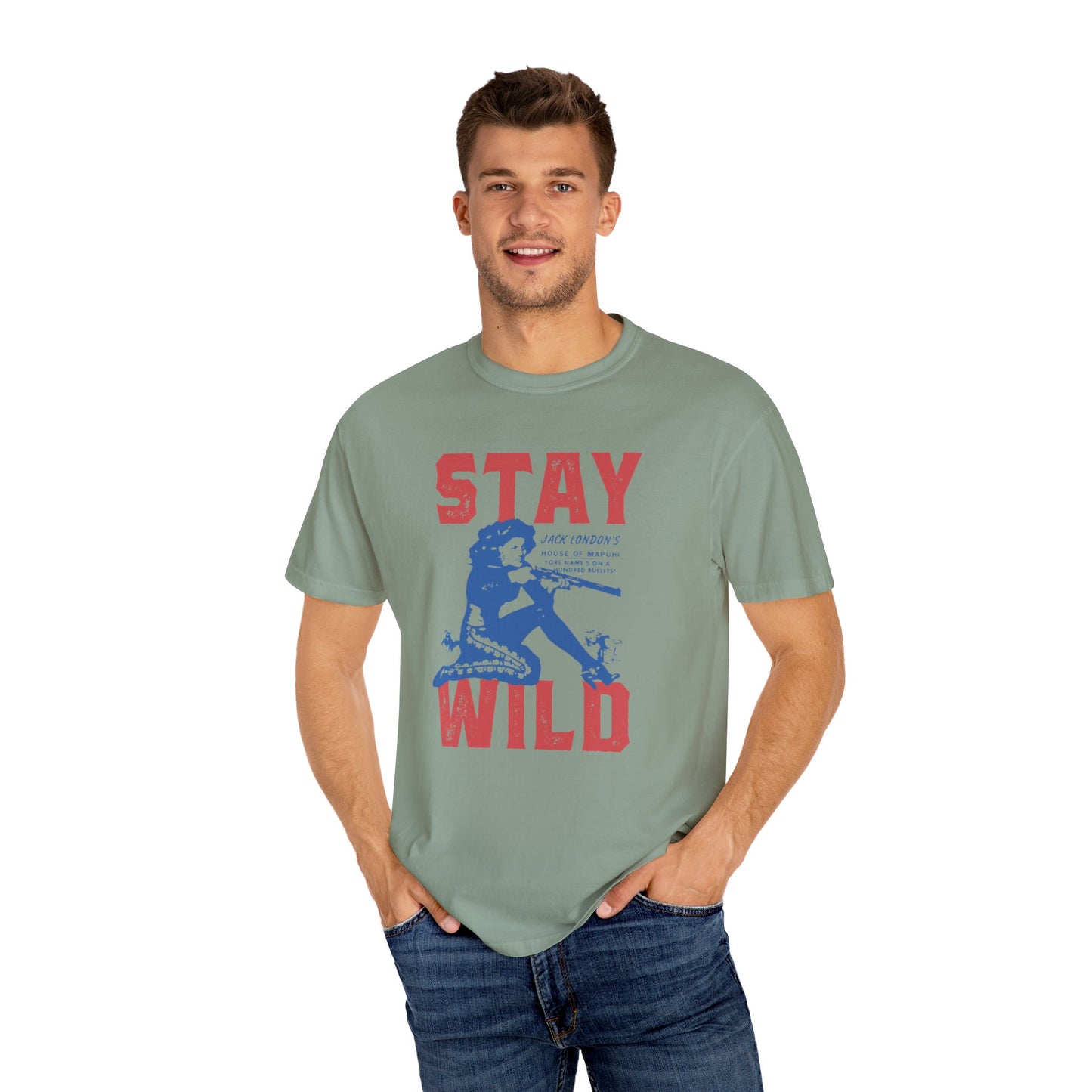 Stat Wild Unisex Garment-Dyed T-shirt