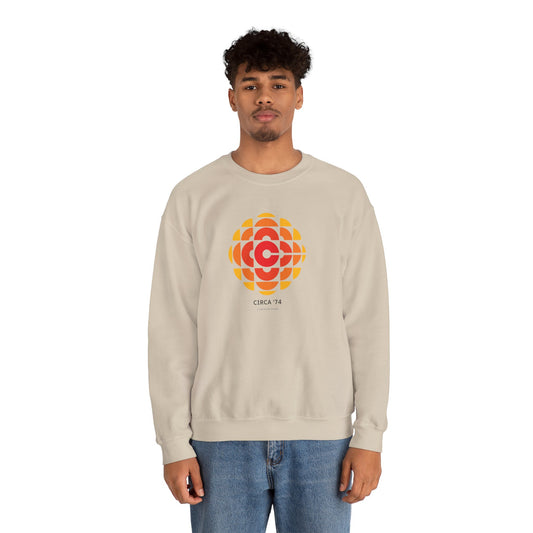 CBC 1974 Retro Logo Unisex Heavy Blend™ Crewneck Sweatshirt