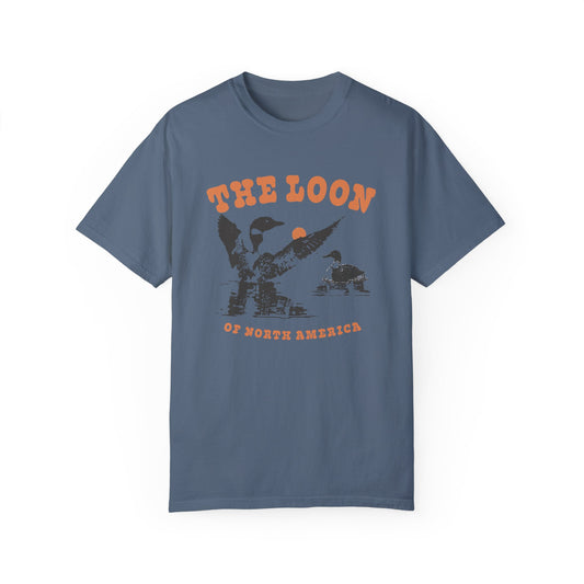 The Loon Of North America Unisex Garment-Dyed T-shirt