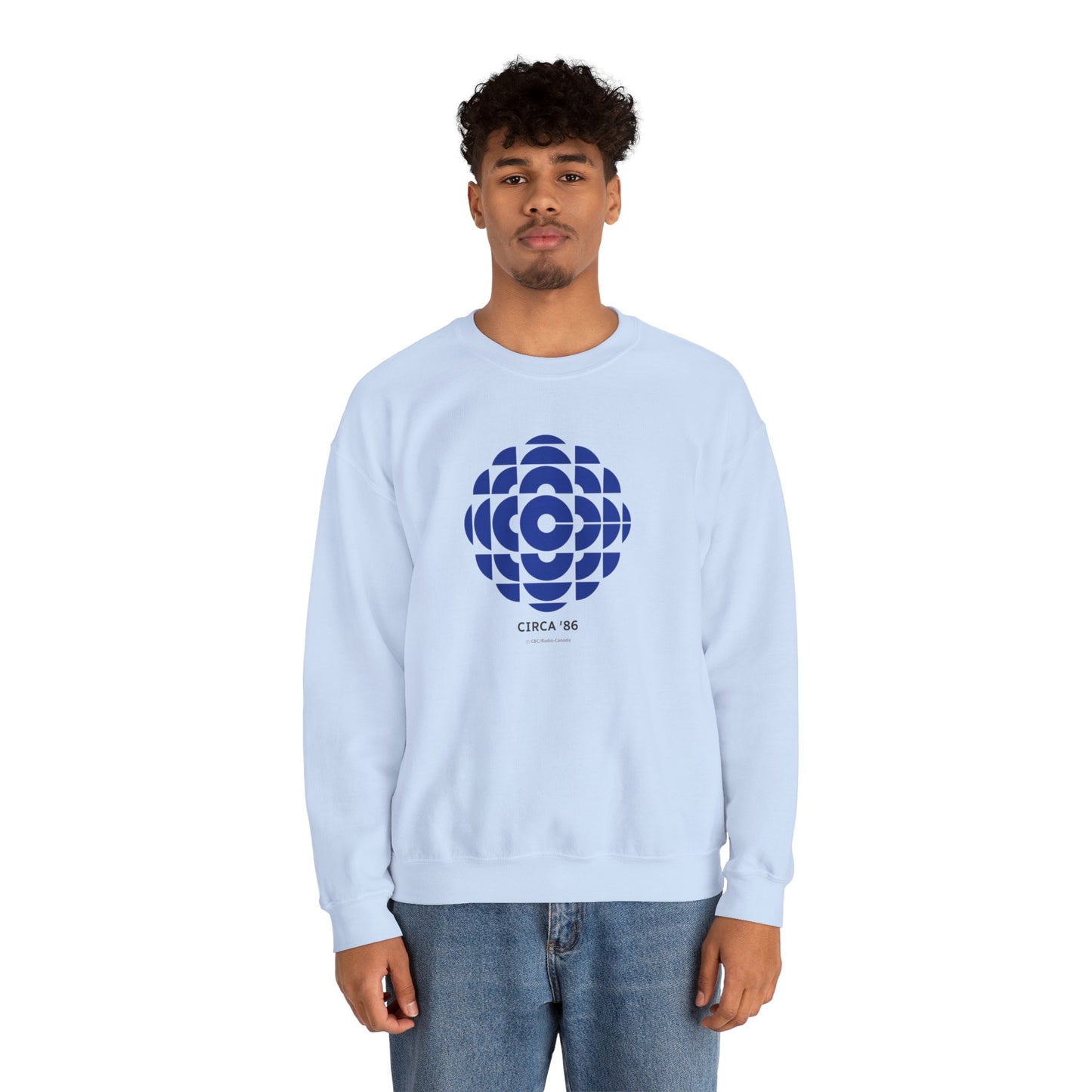 CBC 1986 Retro Logo Unisex Heavy Blend™ Crewneck Sweatshirt