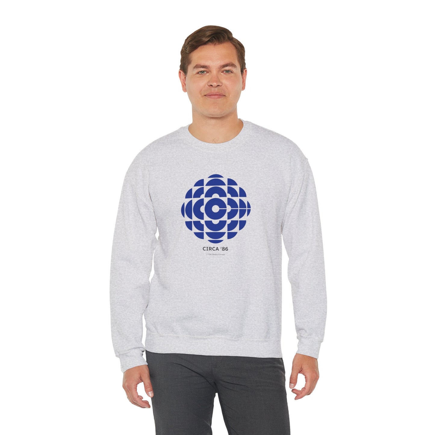 CBC 1986 Retro Logo Unisex Heavy Blend™ Crewneck Sweatshirt