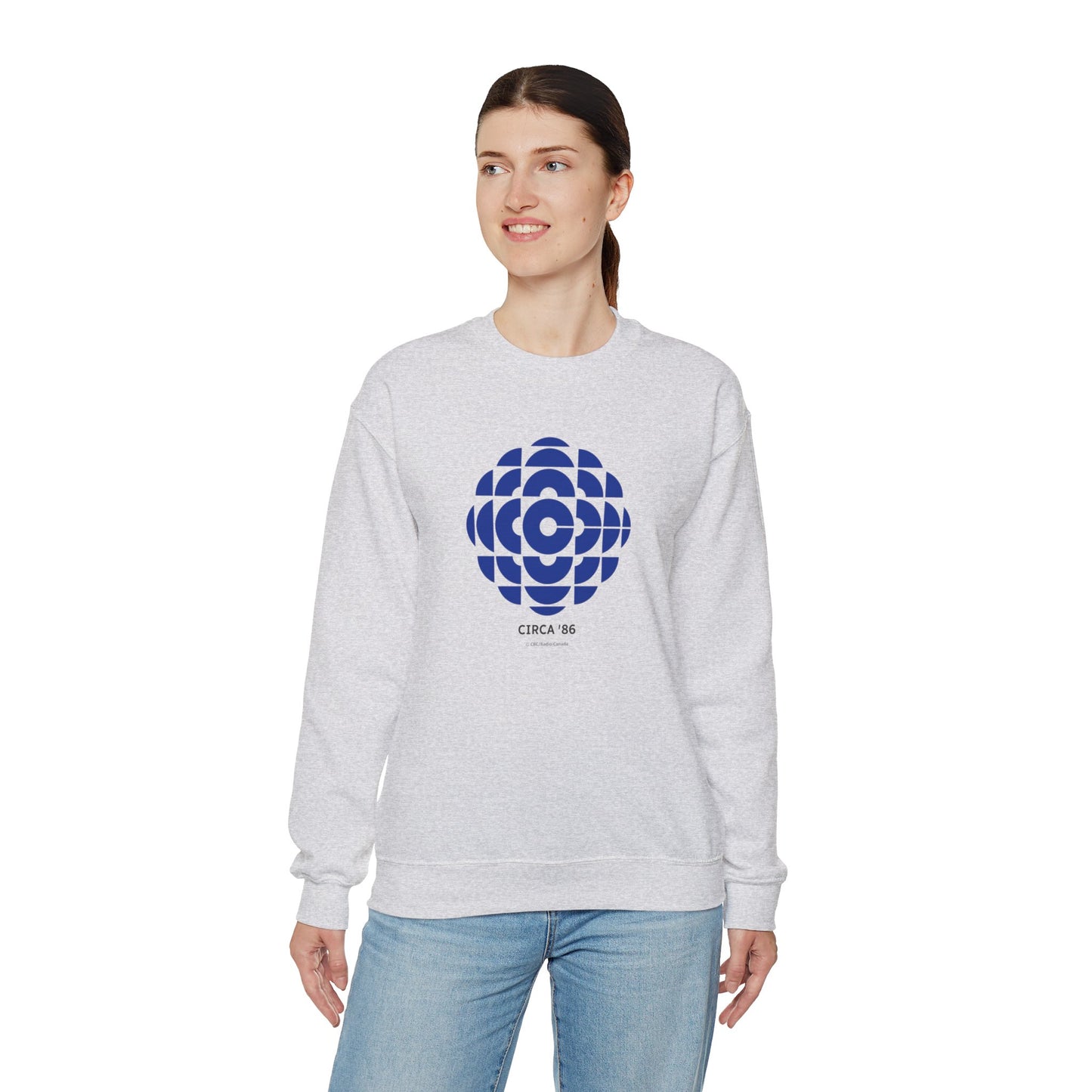 CBC 1986 Retro Logo Unisex Heavy Blend™ Crewneck Sweatshirt