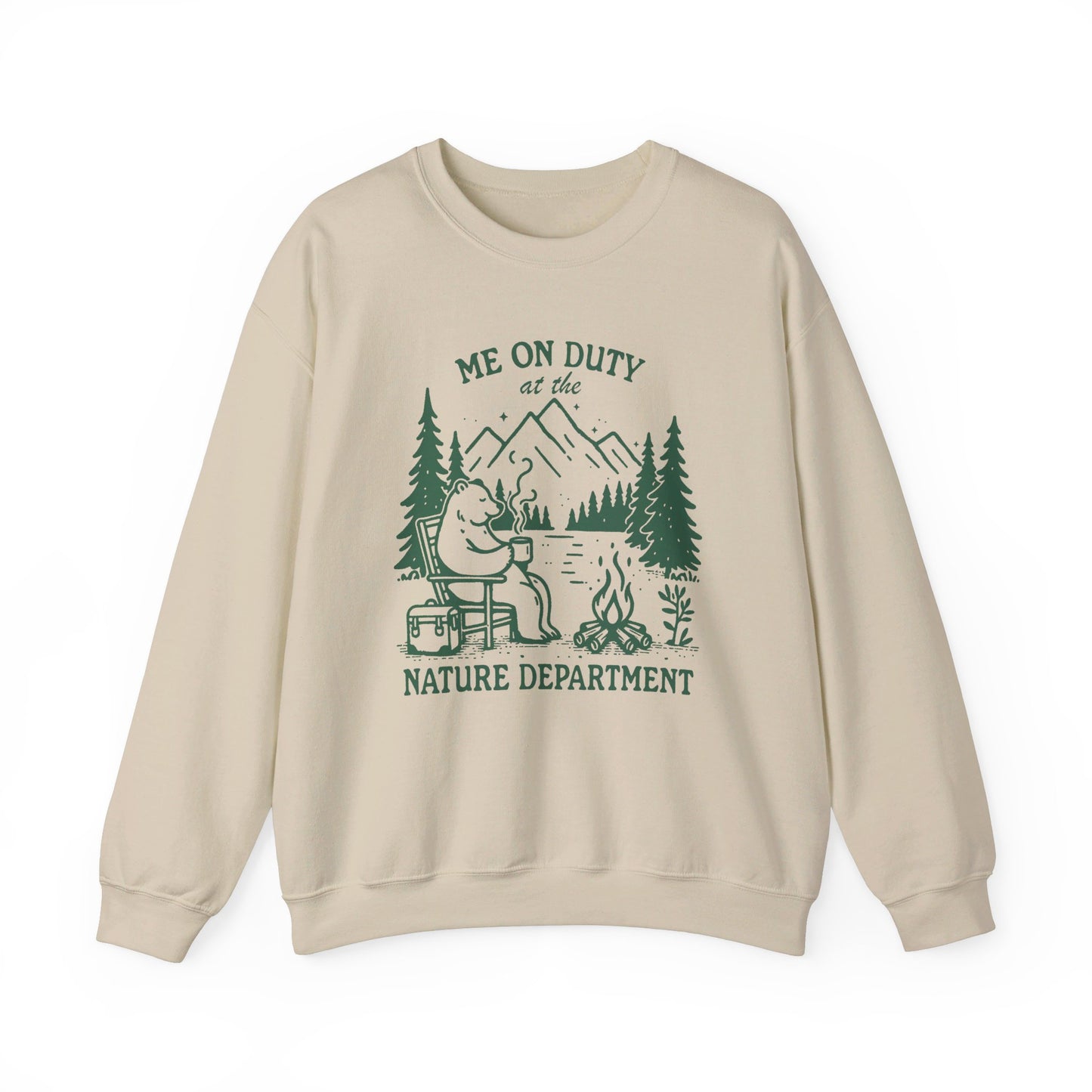 On Duty Nature Department Unisex Heavy Blend™ Crewneck Sweatshirt