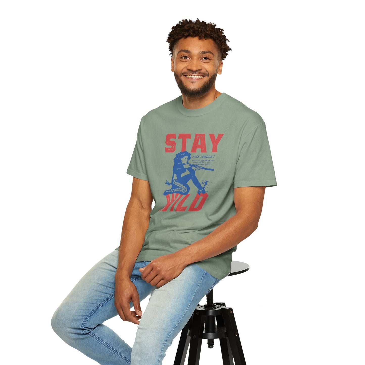 Stat Wild Unisex Garment-Dyed T-shirt