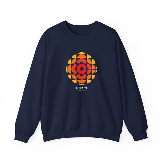 CBC 1974 Retro Logo Unisex Heavy Blend™ Crewneck Sweatshirt