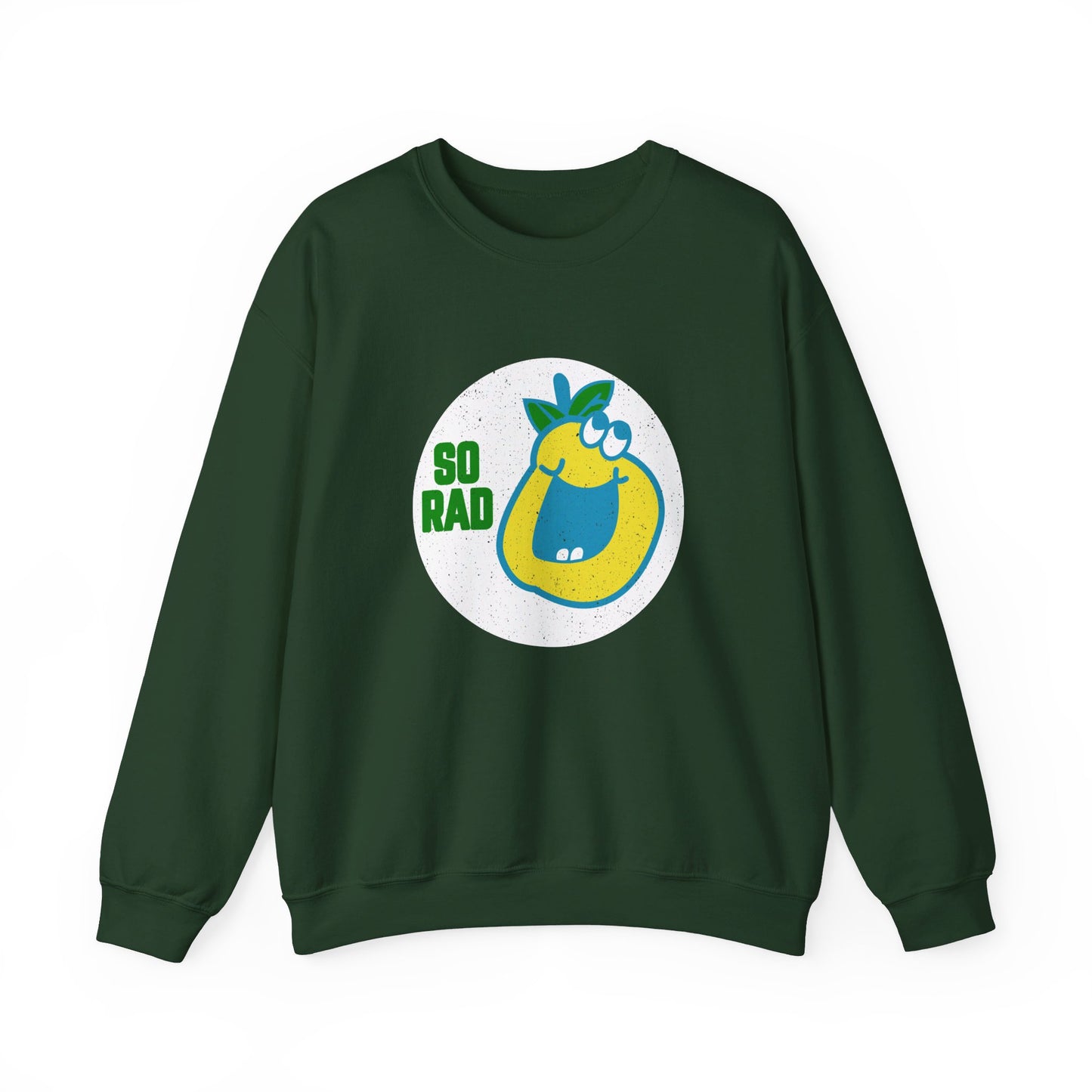 So Rad Retro Charachter Mascot Unisex Heavy Blend™ Crewneck Sweatshirt