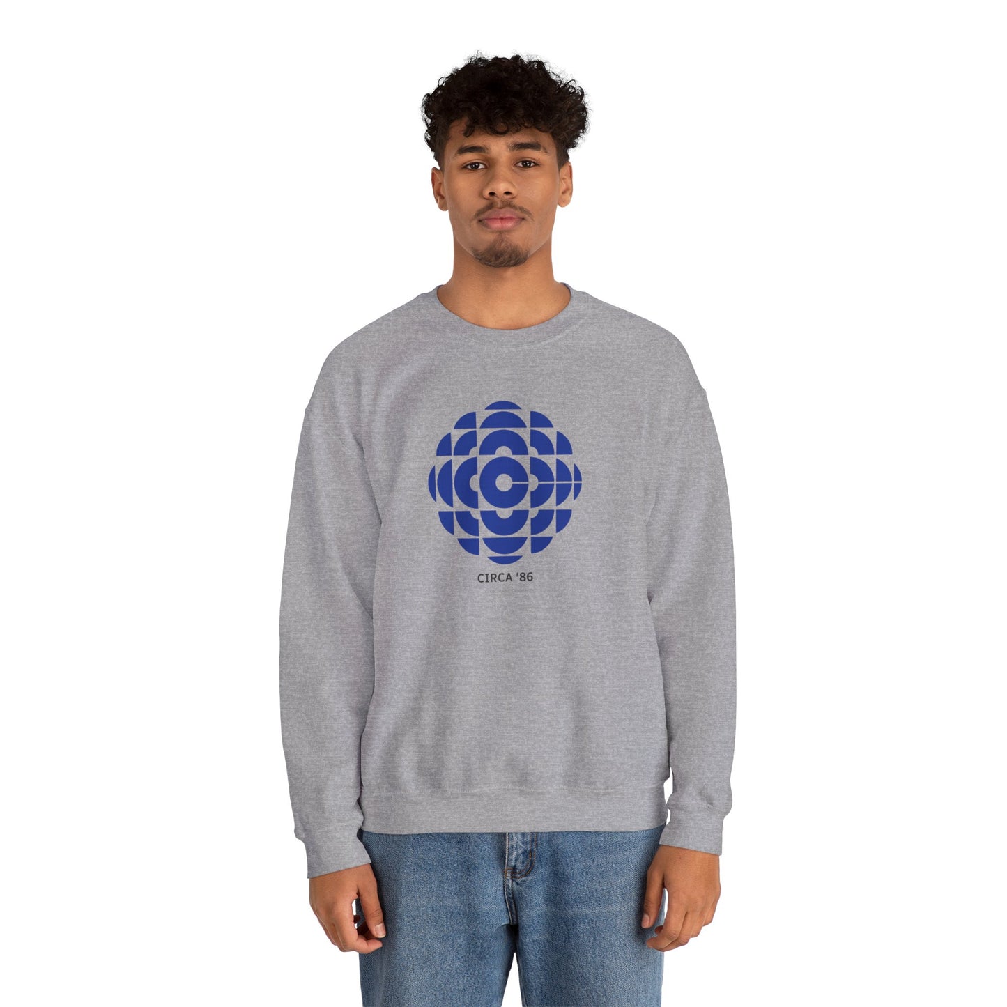 CBC 1986 Retro Logo Unisex Heavy Blend™ Crewneck Sweatshirt