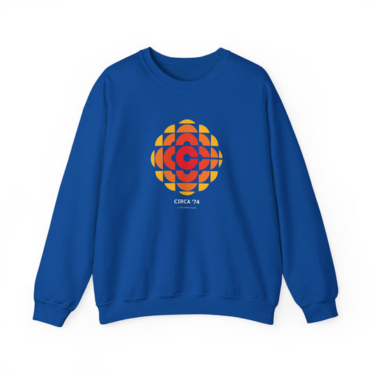 CBC 1974 Retro Logo Unisex Heavy Blend™ Crewneck Sweatshirt