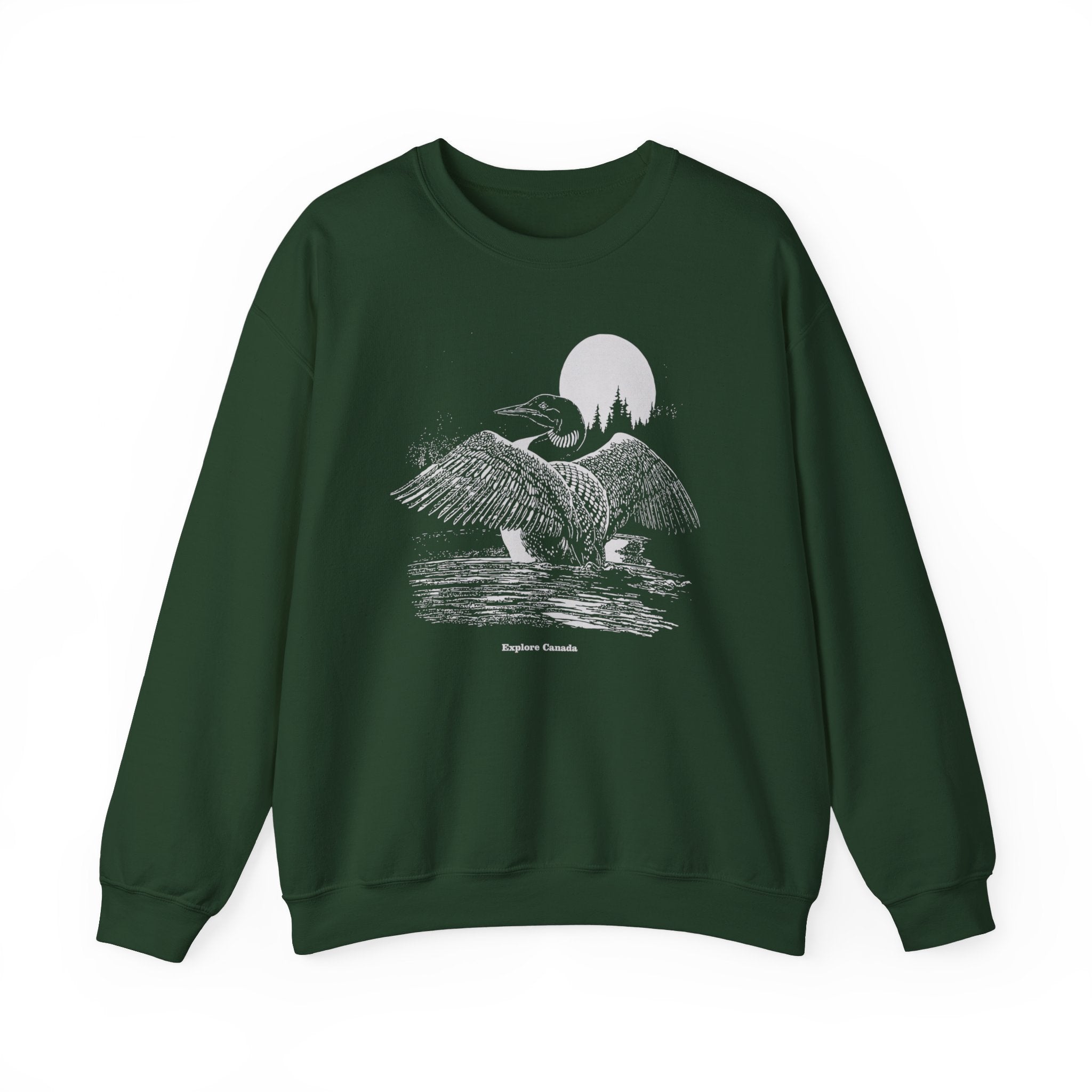 Canada Loon Unisex Heavy Blend Crewneck Sweatshirt